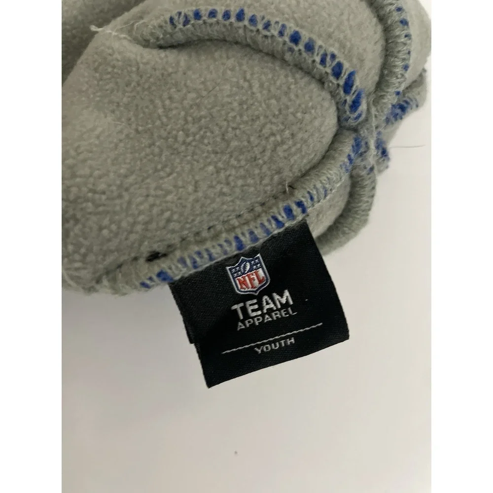 Buffalo Bills Youth NFL Team Apparel Fleece-Lined Winter Knit Hat Beanie Pom